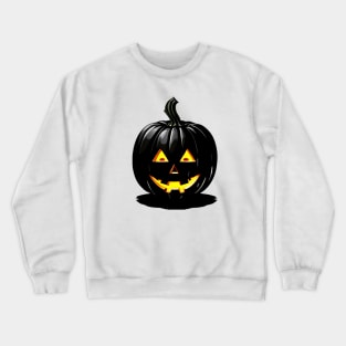 Cackling Jack - Sinister Evil Pumpkin Crewneck Sweatshirt